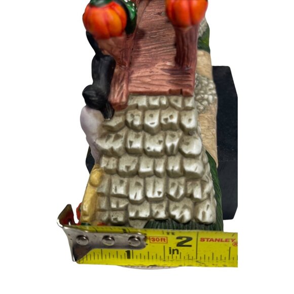 Vintage 2000's Spooky Hollow Porcelain Halloween Village Eerie Tree Arch - Picture 10 of 13